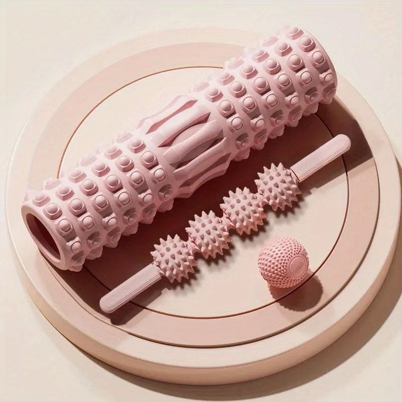 Foam Roller for Massage Therapy, Foam Roller Set for Back Leg Muscle Massage Roller Including 18-Inch Trigger Point Foam Roller
Foam Roller for Massage Therapy, Foam Roller Set for Back Leg Muscle Massage Roller Including 18-Inch Trigger Point Foam Roller