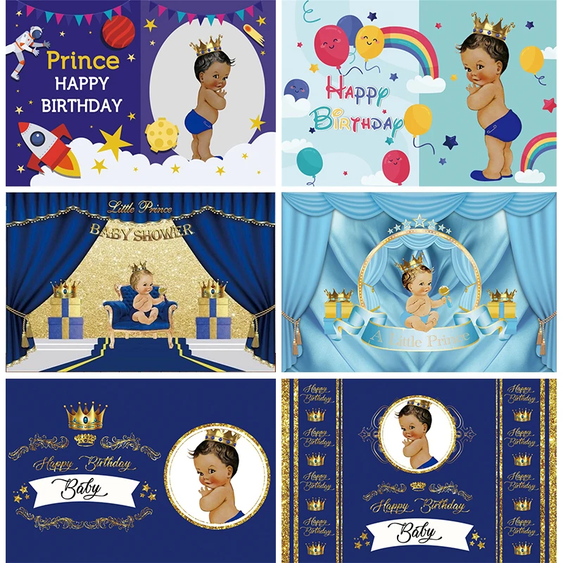 Little Prince Baby Shower Backdrop Outer Space Decorations Kids Boys Birthday Party Royal Blue Curtain Balloons Photo Background
Little Prince Baby Shower Backdrop Outer Space Decorations Kids Boys Birthday Party Royal Blue Curtain Balloons Photo Background