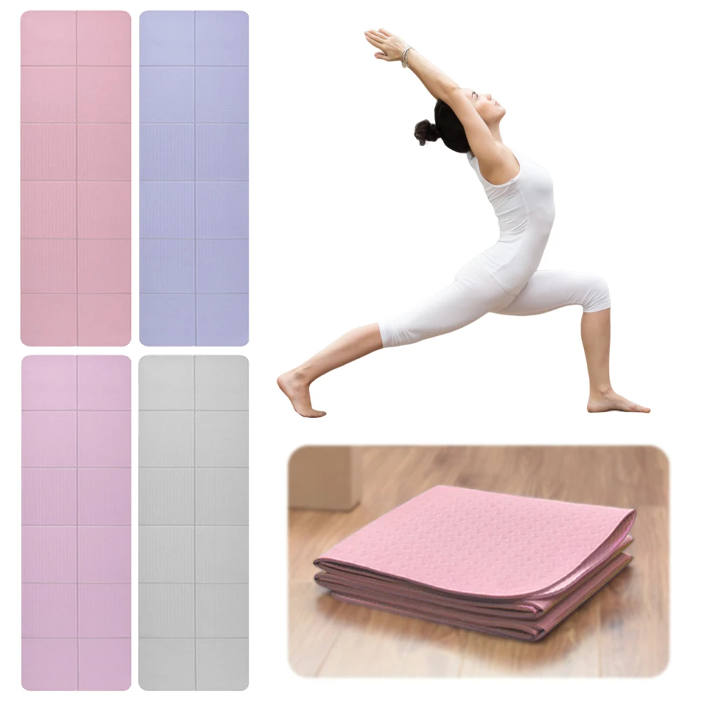 Foldable Yoga Mat Folding Fitness Exercise Mat Non-slip 6mm Thick Workout Mat Multifunctional for Yoga Pilates & Floor Workouts
Foldable Yoga Mat Folding Fitness Exercise Mat Non-slip 6mm Thick Workout Mat Multifunctional for Yoga Pilates & Floor Workouts