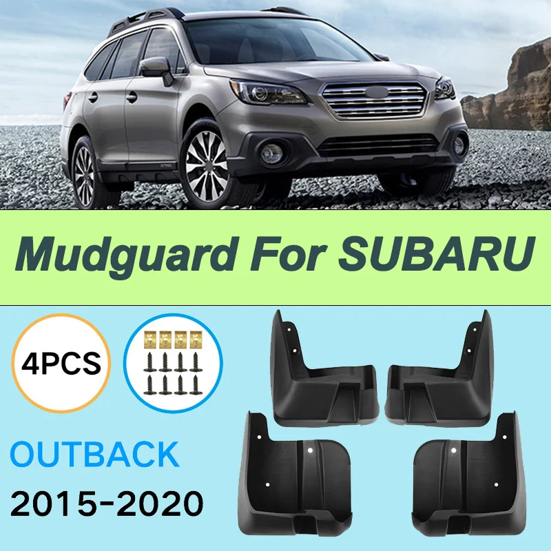 For Subaru Outback 2015-2020 Automotive Tire Mudguard Waterproof Prevent Mud Splashing Car Mud Flap Fender Trim 4pcs Accessories
For Subaru Outback 2015-2020 Automotive Tire Mudguard Waterproof Prevent Mud Splashing Car Mud Flap Fender Trim 4pcs Accessories