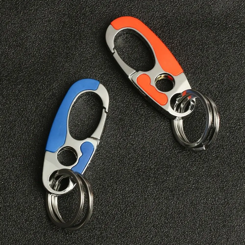 Keys Organizer Double Ring Keychain Metal Key Buckle Key Ring Car Keychain Waist Buckle Bag Charms Car Key Holder Gift For Man
Keys Organizer Double Ring Keychain Metal Key Buckle Key Ring Car Keychain Waist Buckle Bag Charms Car Key Holder Gift For Man