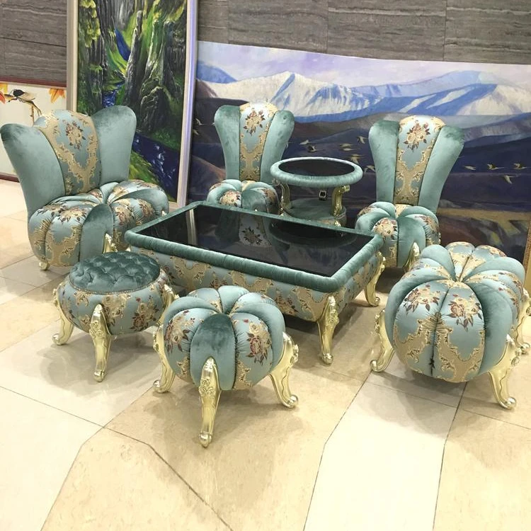 Procare Luxury Embroidered Sofa Living Room Sofa Set Beauty Salon Furniture Custom European Comfortable Livingroom Set
Procare Luxury Embroidered Sofa Living Room Sofa Set Beauty Salon Furniture Custom European Comfortable Livingroom Set