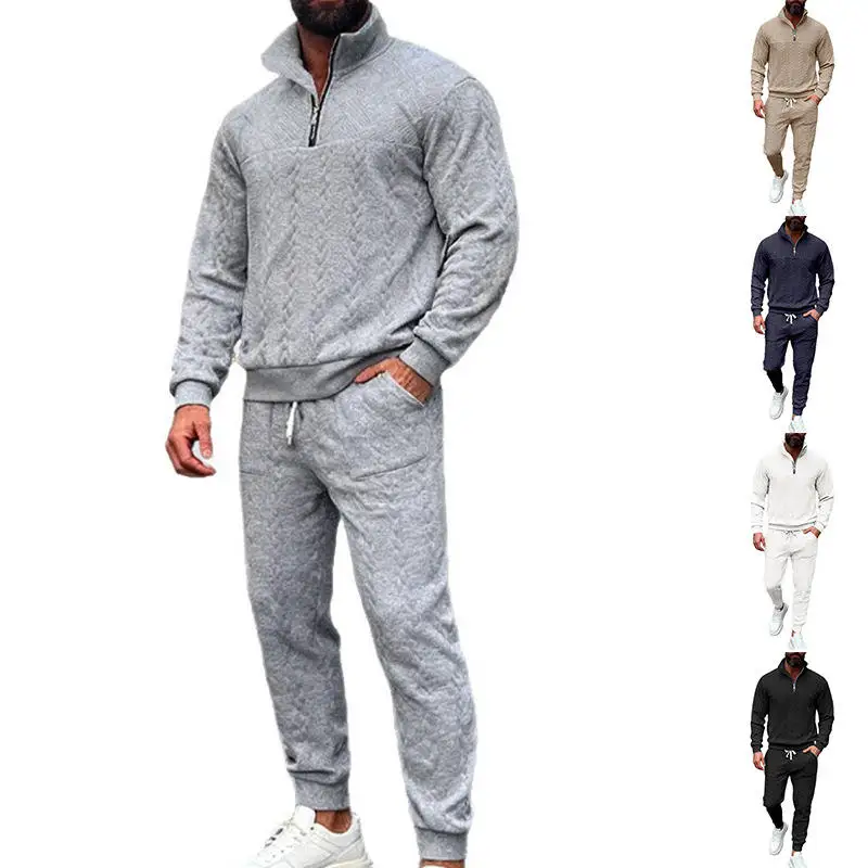 Men's Fashion Streetwear Two-Piece Set Long Sleeve Sweatshirt with Embroidery Sportswear Casual Autumn Winter Collection
Men's Fashion Streetwear Two-Piece Set Long Sleeve Sweatshirt with Embroidery Sportswear Casual Autumn Winter Collection