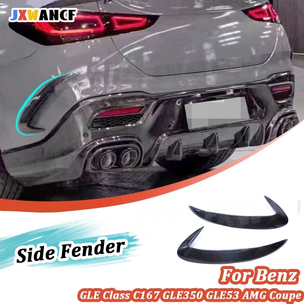 JXWANCF for Benz GLE Class C167 GLE350 GLE53 AMG Sport Coupe 20-23 Dry Carbon Fiber Rear Bumper Air Splitters Car FRP Body Kits
JXWANCF for Benz GLE Class C167 GLE350 GLE53 AMG Sport Coupe 20-23 Dry Carbon Fiber Rear Bumper Air Splitters Car FRP Body Kits