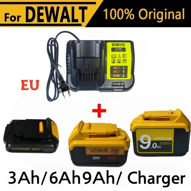 Heavy Duty 20V MAX Universal Replacement Battery Portable Energy Supply Fit for DeWalt 20V Cordless Construction Tools
Heavy Duty 20V MAX Universal Replacement Battery Portable Energy Supply Fit for DeWalt 20V Cordless Construction Tools