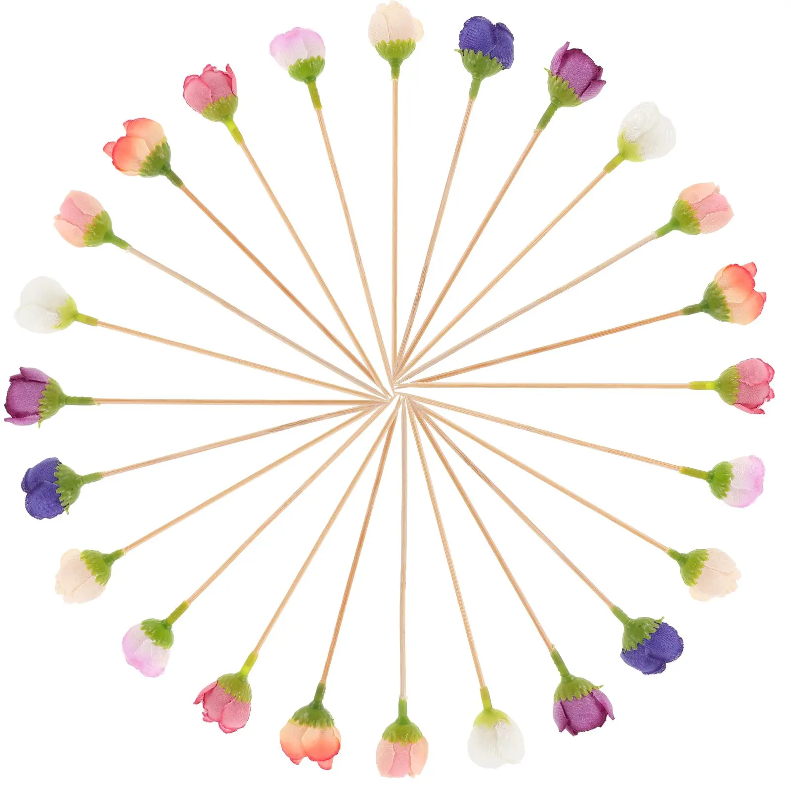 30 Pcs Plate Picks Realistic Rose Cocktail Sticks Cocktail Toothpicks Disposable Wooden Skewers Cake Toppers Party Supplies
30 Pcs Plate Picks Realistic Rose Cocktail Sticks Cocktail Toothpicks Disposable Wooden Skewers Cake Toppers Party Supplies