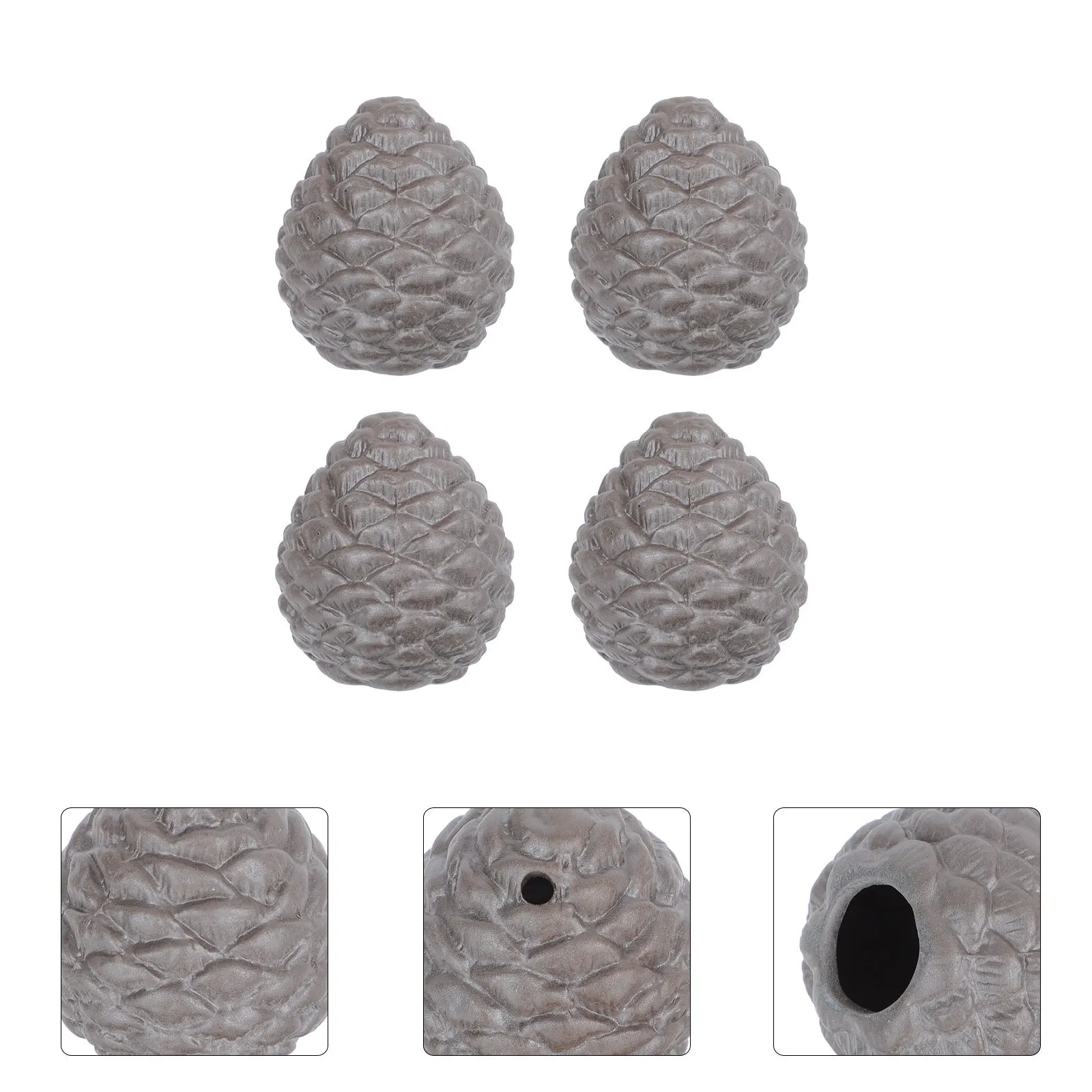 4Pcs Ceramic Pine Cone Ornaments Creative Decorative Pine Cone Crafts Home Tea Table Decoration Home Decoration
4Pcs Ceramic Pine Cone Ornaments Creative Decorative Pine Cone Crafts Home Tea Table Decoration Home Decoration