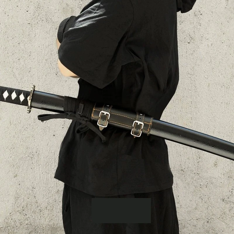 Черный ремень Катана из искусственной кожи, кобура для меча, аниме, демон, реквизит для косплея, самурайская сабля, поясной держатель, нож, японский пояс Катана, декор
Черный ремень Катана из искусственной кожи, кобура для меча, аниме, демон, реквизит для косплея, самурайская сабля, поясной держатель, нож, японский пояс Катана, декор