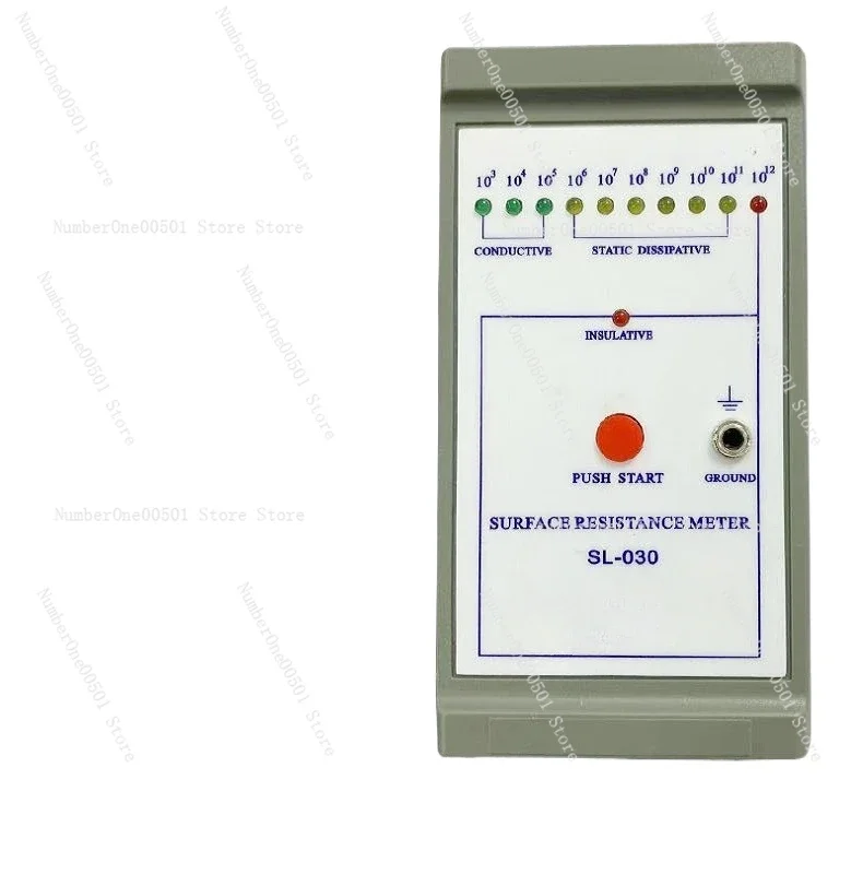 SL-030 Surface Resistance Tester 030R Precision Anti-static Floor Fabric Rubber Foam Test Instrument
SL-030 Surface Resistance Tester 030R Precision Anti-static Floor Fabric Rubber Foam Test Instrument
