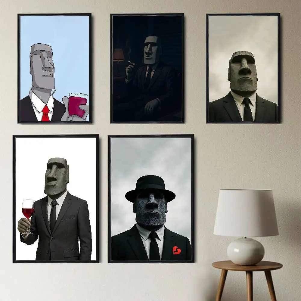 Art Mr Moai Fino Senores Poster HD Art Sticky Wall Waterproof Home Living Room Bedroom Bar Aesthetic Decoration
Art Mr Moai Fino Senores Poster HD Art Sticky Wall Waterproof Home Living Room Bedroom Bar Aesthetic Decoration