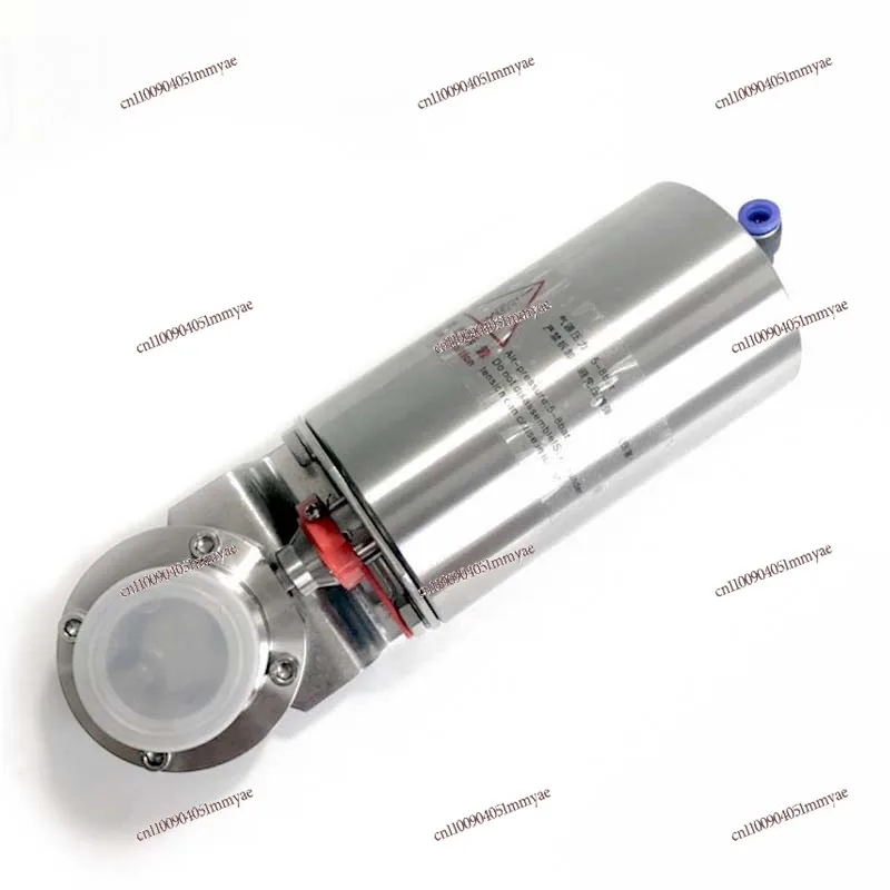 304 Stainless Steel Pneumatic Butterfly Valve Clamp Type Quick-loading Clamp Chuck Two Vent Pipe Link Valve 316
304 Stainless Steel Pneumatic Butterfly Valve Clamp Type Quick-loading Clamp Chuck Two Vent Pipe Link Valve 316