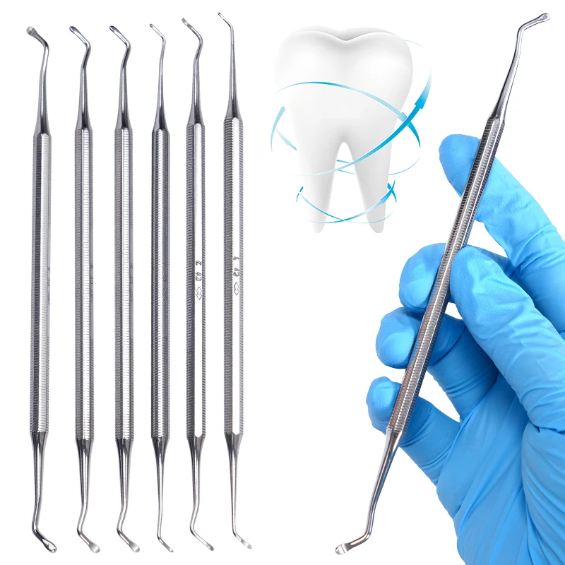 1pc Dental Excavator Double Ended Spoon Dentistry Instrument Stainless Steel Tooth Cavity Carious Decay Treatment Lab Tools 1-6#
1pc Dental Excavator Double Ended Spoon Dentistry Instrument Stainless Steel Tooth Cavity Carious Decay Treatment Lab Tools 1-6#