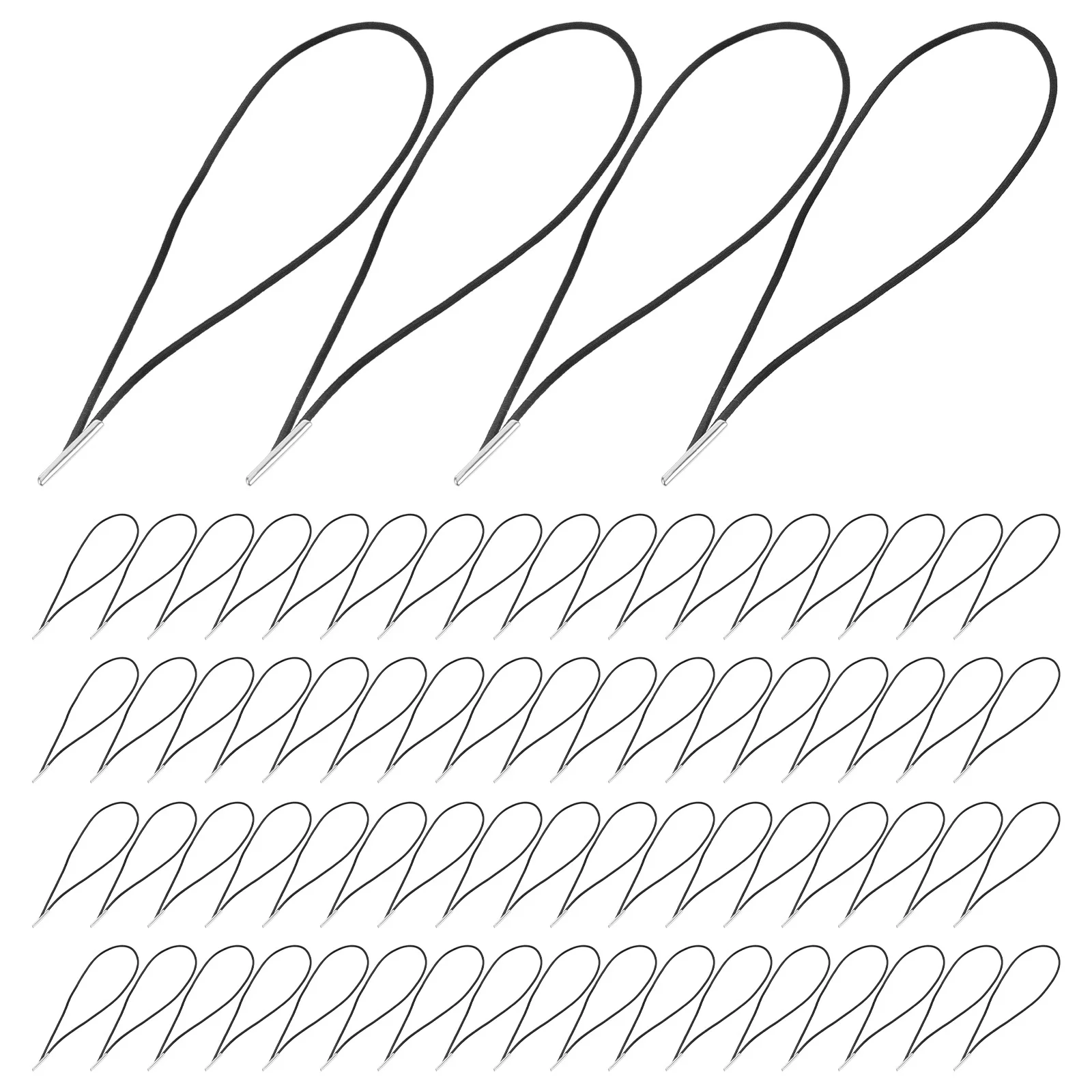 100Pcs Elastic Cord Metal Fastener 4.9 1.5mm Stretch Rope Band Book Binding Menu Badges Craft DIY Mask Projects
100Pcs Elastic Cord Metal Fastener 4.9 1.5mm Stretch Rope Band Book Binding Menu Badges Craft DIY Mask Projects
