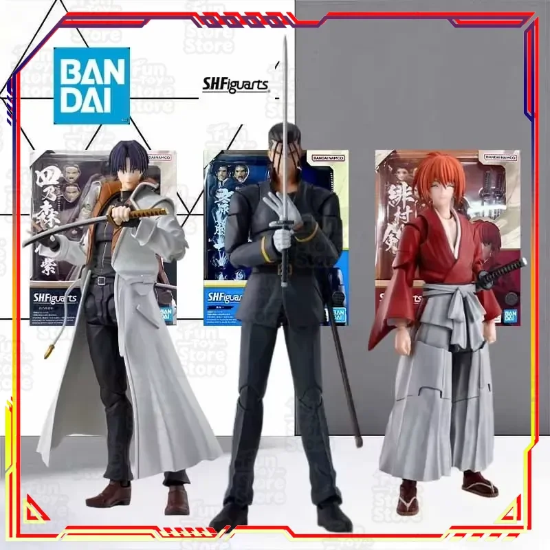 BANDAI Rurouni Kenshin Hajime Saito Figure S.H.Figuarts 16.5cm Posable Japanese Sword PVC ABS All-Ages Toy Official Licensed
BANDAI Rurouni Kenshin Hajime Saito Figure S.H.Figuarts 16.5cm Posable Japanese Sword PVC ABS All-Ages Toy Official Licensed