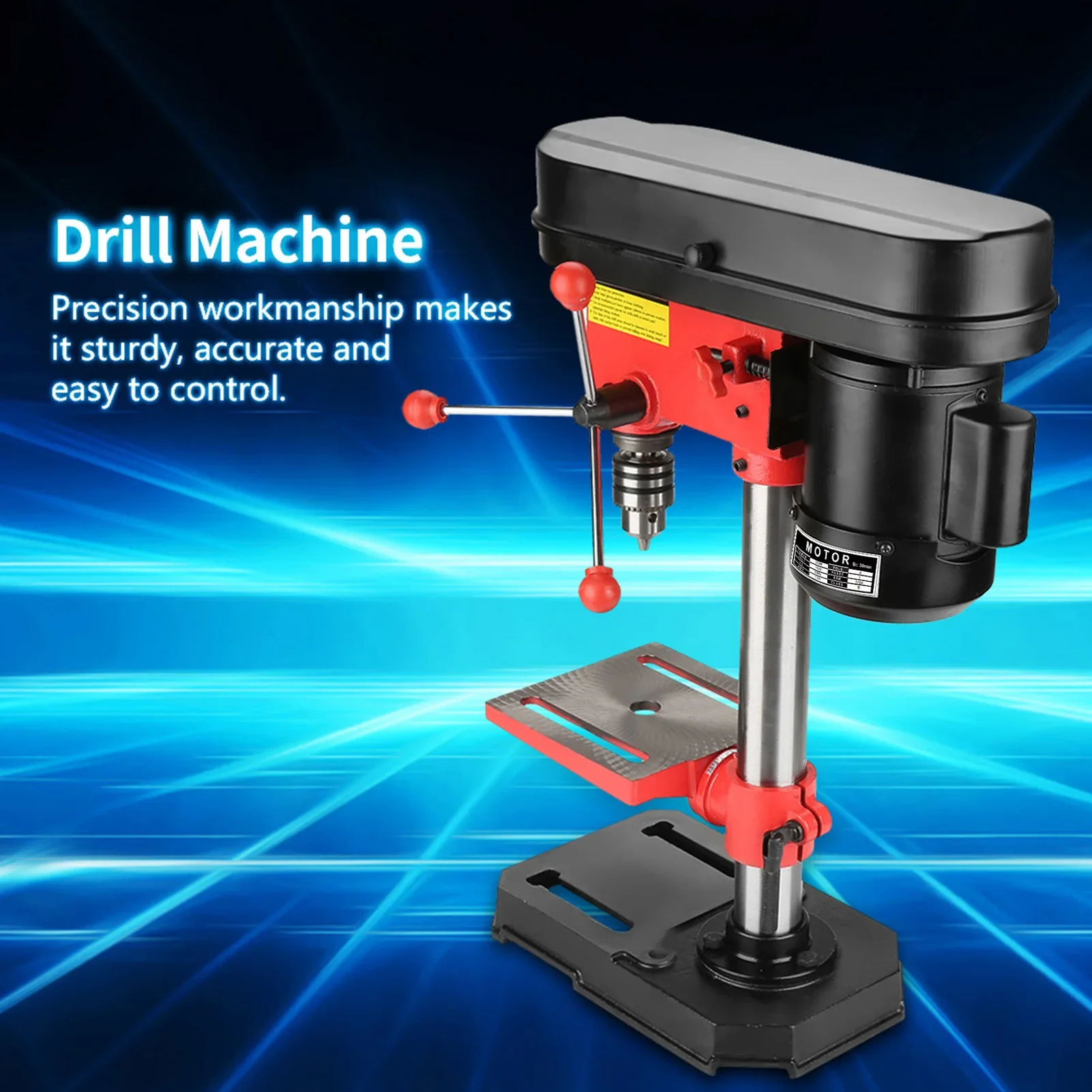 Bench Drill Drill Bench Drill Machine Bench Drill Press Stand Workbench Mounted 350W 5 Speed 50mm Workbench Repair Tool
Bench Drill Drill Bench Drill Machine Bench Drill Press Stand Workbench Mounted 350W 5 Speed 50mm Workbench Repair Tool