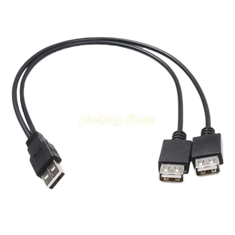 Q5WA 2Port USB2.0 A Splitter Extension Cable 40cm Flexible Data Charging Adapter Cord
Q5WA 2Port USB2.0 A Splitter Extension Cable 40cm Flexible Data Charging Adapter Cord