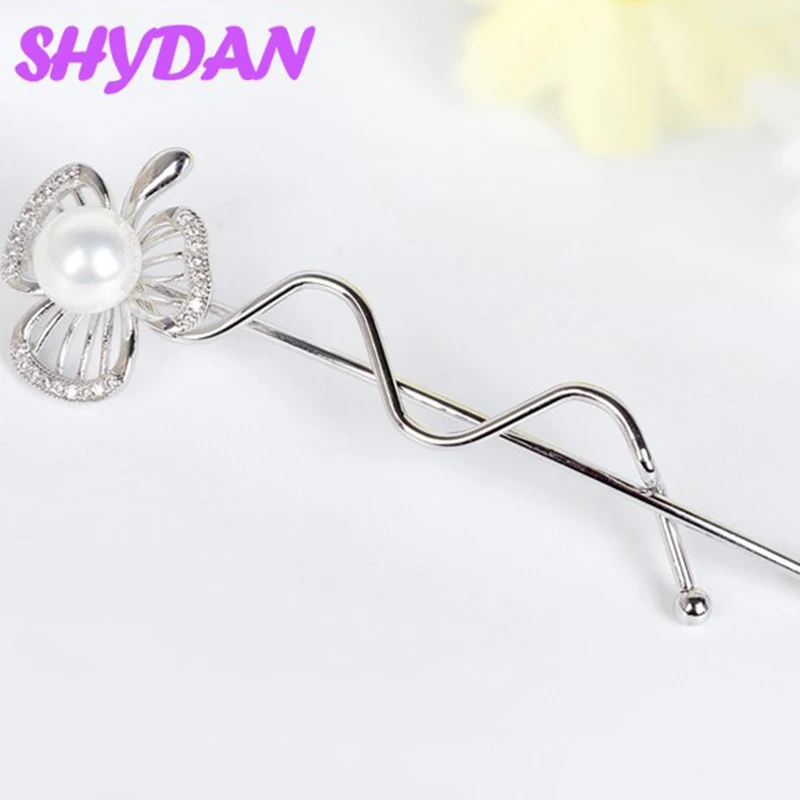 SHYDAN 925 Sterling Silver Pearl Hair Clip For Women Girls Fashion Jewelry
SHYDAN 925 Sterling Silver Pearl Hair Clip For Women Girls Fashion Jewelry
