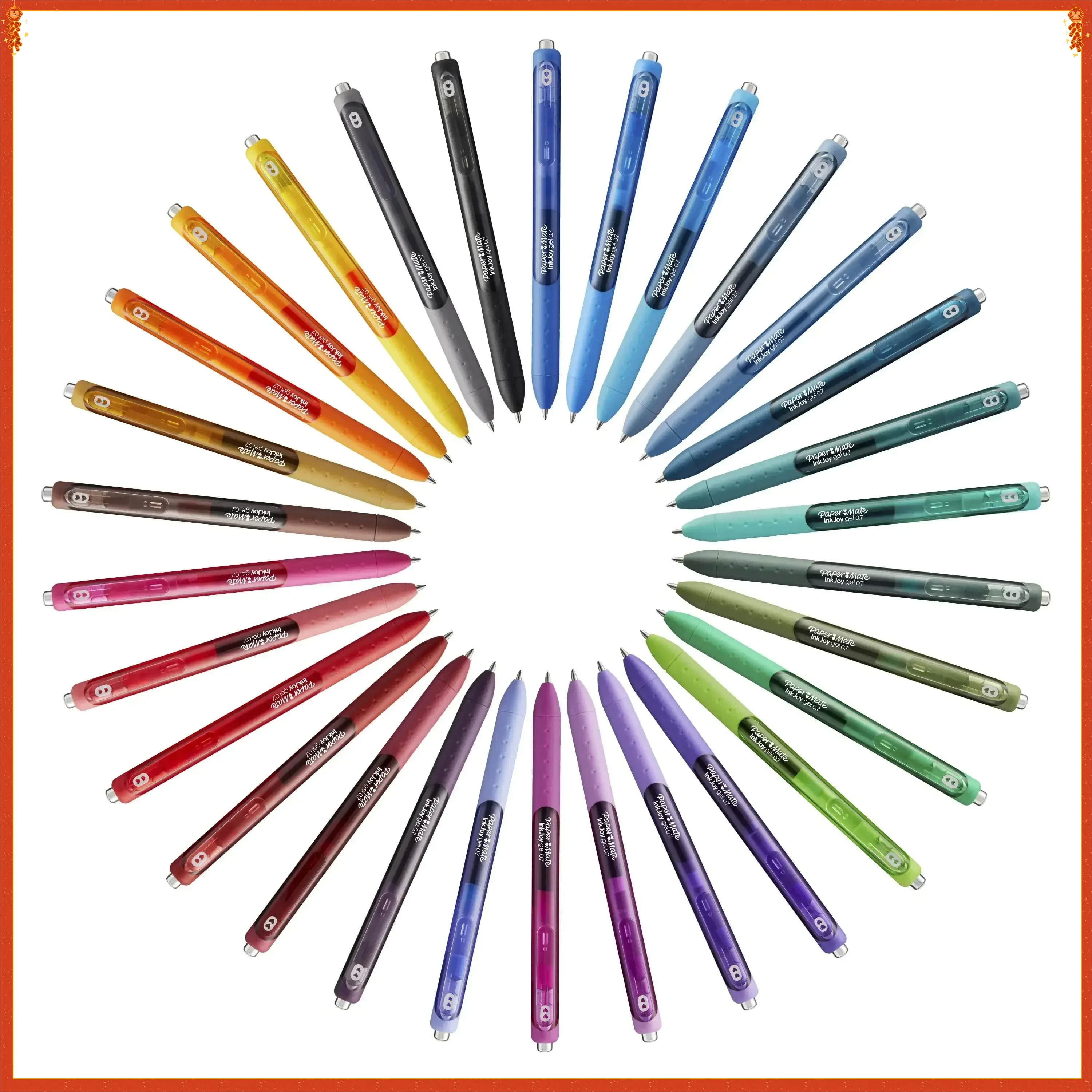 14-Count Colored Gel Pen Set, 0.7mm Medium Point for Smooth Writing, Ideal for Note Taking & Journaling
14-Count Colored Gel Pen Set, 0.7mm Medium Point for Smooth Writing, Ideal for Note Taking & Journaling