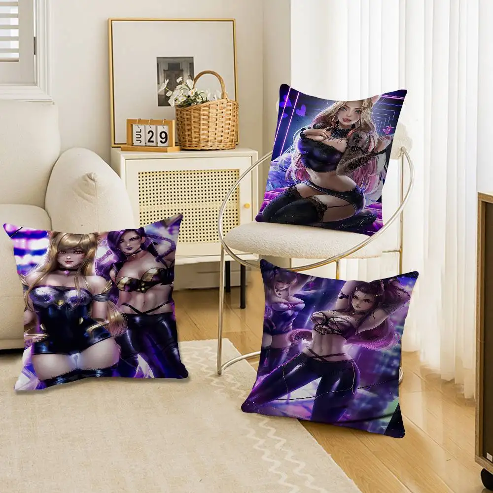 Ahri League Of Legends Cushion Cover Car Throw Pillow Case For Sofa Car Christmas Gift 40x40cm 45x45cm
Ahri League Of Legends Cushion Cover Car Throw Pillow Case For Sofa Car Christmas Gift 40x40cm 45x45cm