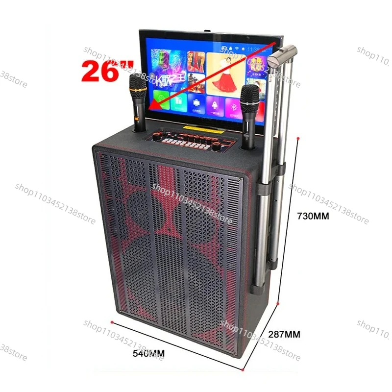 Outdoor Karaoke Speaker with Touch Screen 20H Battery Life Smart Speaker for Outside Party Home-use Party Speaker
Outdoor Karaoke Speaker with Touch Screen 20H Battery Life Smart Speaker for Outside Party Home-use Party Speaker