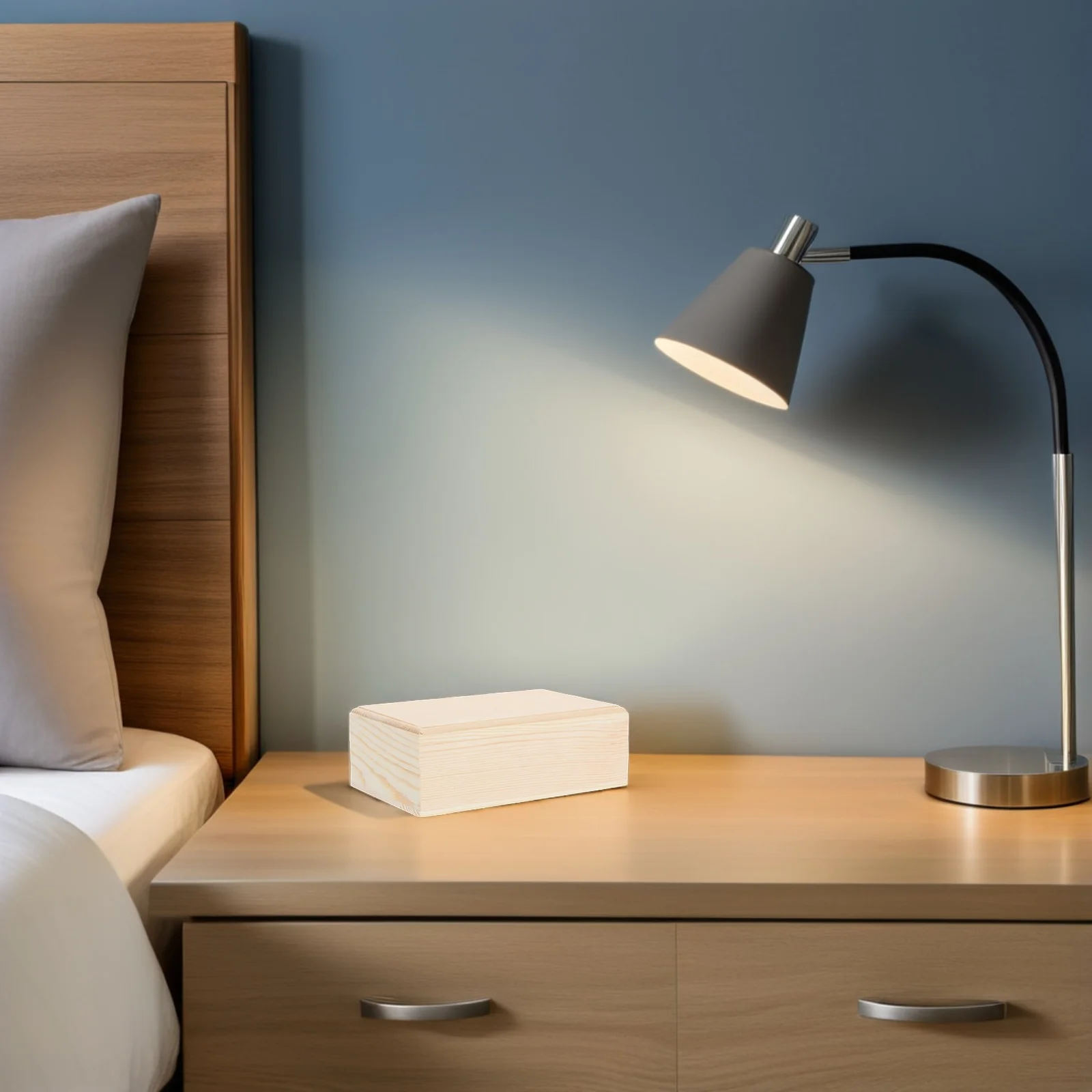 DIY Unfinished Wooden Box with Hinged Lid - Multiuse Craft Storage Case - Decorative Display Box for Home Office Decor
DIY Unfinished Wooden Box with Hinged Lid - Multiuse Craft Storage Case - Decorative Display Box for Home Office Decor