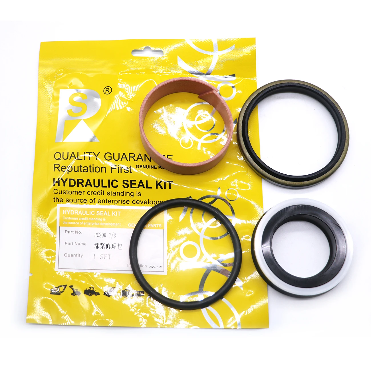 PC200-1 PC200-2 PC200-3 PC200-5 PC200-6 PC200-7 PC200-8 Track Adjuster for Komatsu Excavator Chain Adjust Cylinder Seal KIts
PC200-1 PC200-2 PC200-3 PC200-5 PC200-6 PC200-7 PC200-8 Track Adjuster for Komatsu Excavator Chain Adjust Cylinder Seal KIts