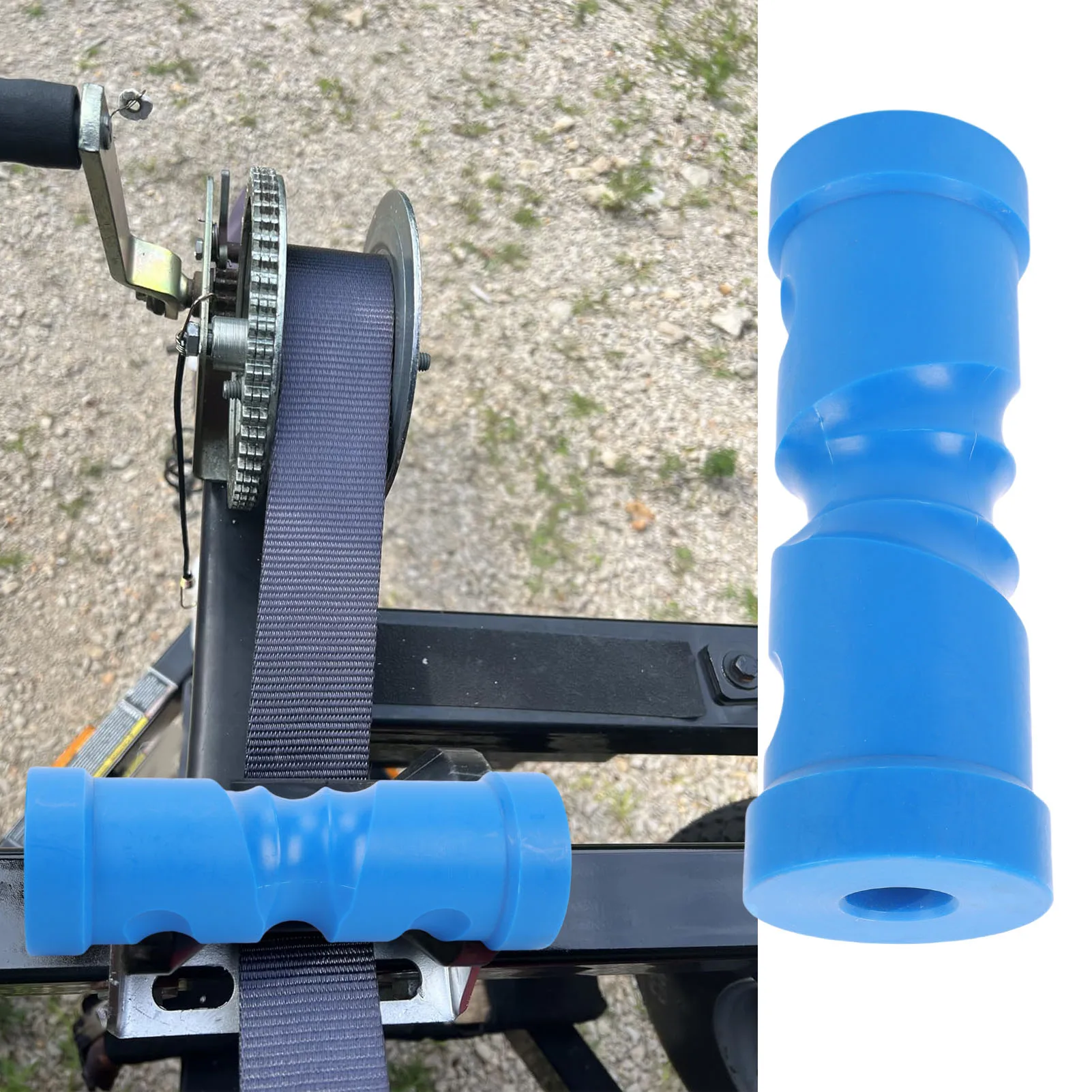 7.5 Inch Self Centering Boat Trailer Roller PU Material Keel Roller Bow Stop for 24mm Shaft Installation Bracket
7.5 Inch Self Centering Boat Trailer Roller PU Material Keel Roller Bow Stop for 24mm Shaft Installation Bracket