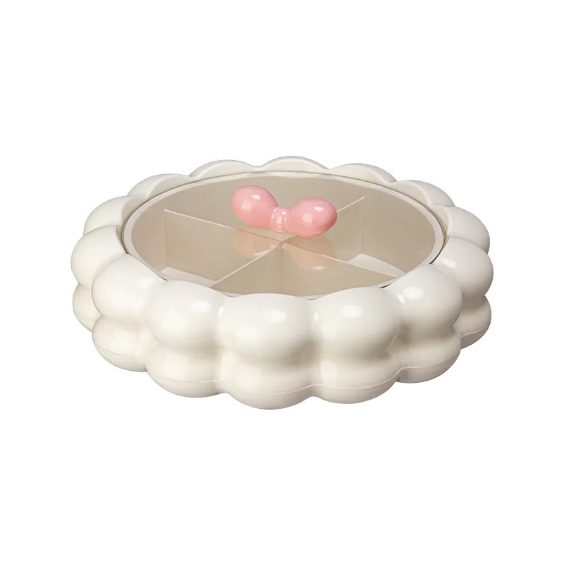 table Chinese New Year candy snacks, nut storage box, fruit placement plate, rotatable light luxury, divided dried fruit plate
table Chinese New Year candy snacks, nut storage box, fruit placement plate, rotatable light luxury, divided dried fruit plate