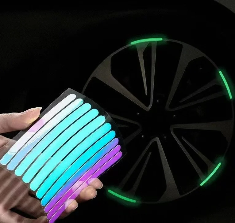 Set of 20 Luminous Glowing Wheel Hub Stickers Night Driving Reflective Car Stripe Decals Car Stickers
Set of 20 Luminous Glowing Wheel Hub Stickers Night Driving Reflective Car Stripe Decals Car Stickers