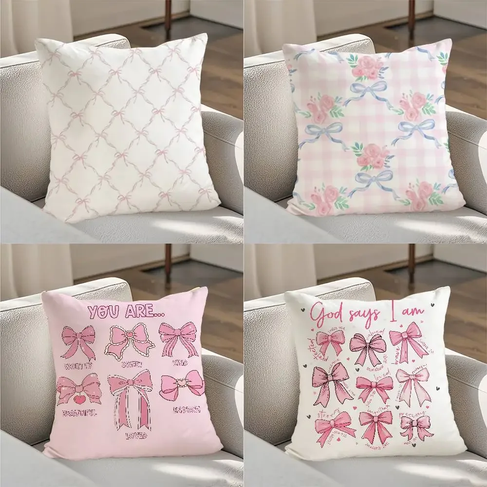 HOT Bow Pillow Case Luxury Double-sided For Car Pillows 45x45 Cushions Cover Home And Decoration Sofa Pillowcase 50x50
HOT Bow Pillow Case Luxury Double-sided For Car Pillows 45x45 Cushions Cover Home And Decoration Sofa Pillowcase 50x50