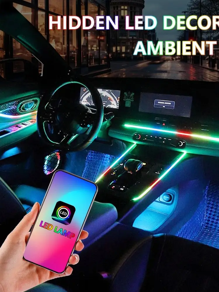 For CHEVROLET CAVALIER For 2016-2022 App Controlled Car Interior Lights Strip 64 RGB Car Interior Ambient Acrylic Lights Strip
For CHEVROLET CAVALIER For 2016-2022 App Controlled Car Interior Lights Strip 64 RGB Car Interior Ambient Acrylic Lights Strip