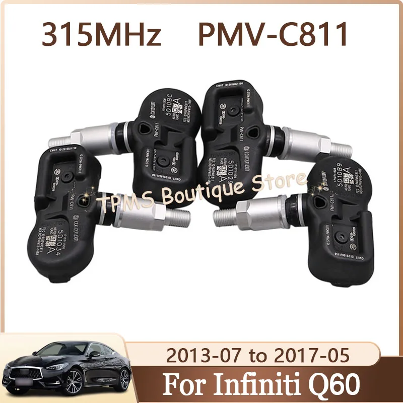 4pcs 315MHz PMV-C811 40700-1LA0D TPMS Tyre Pressure Sensor Car Accessories For Infiniti Q60 Q70 QX50 QX70 QX80 EX FX Nissan 370Z
4pcs 315MHz PMV-C811 40700-1LA0D TPMS Tyre Pressure Sensor Car Accessories For Infiniti Q60 Q70 QX50 QX70 QX80 EX FX Nissan 370Z
