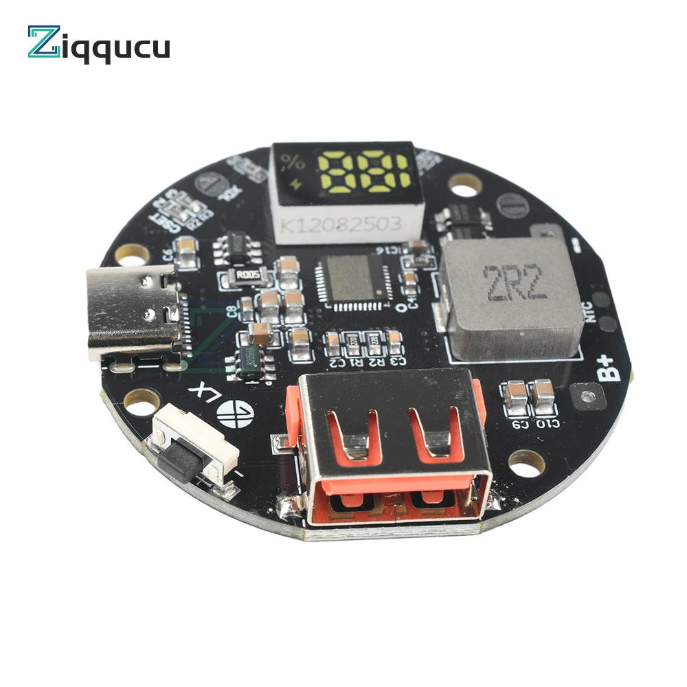 22.5W Power Bank Two-way Fast Charging Mobile Power Module for 3.2V Lithium Iron Phosphate PD/QC Super Fast Charging
22.5W Power Bank Two-way Fast Charging Mobile Power Module for 3.2V Lithium Iron Phosphate PD/QC Super Fast Charging
