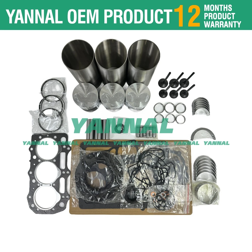 3013C Overhaul Rebuild Kit Compatible with Caterpillar CAT 3013C Mini Excavator Engine
3013C Overhaul Rebuild Kit Compatible with Caterpillar CAT 3013C Mini Excavator Engine
