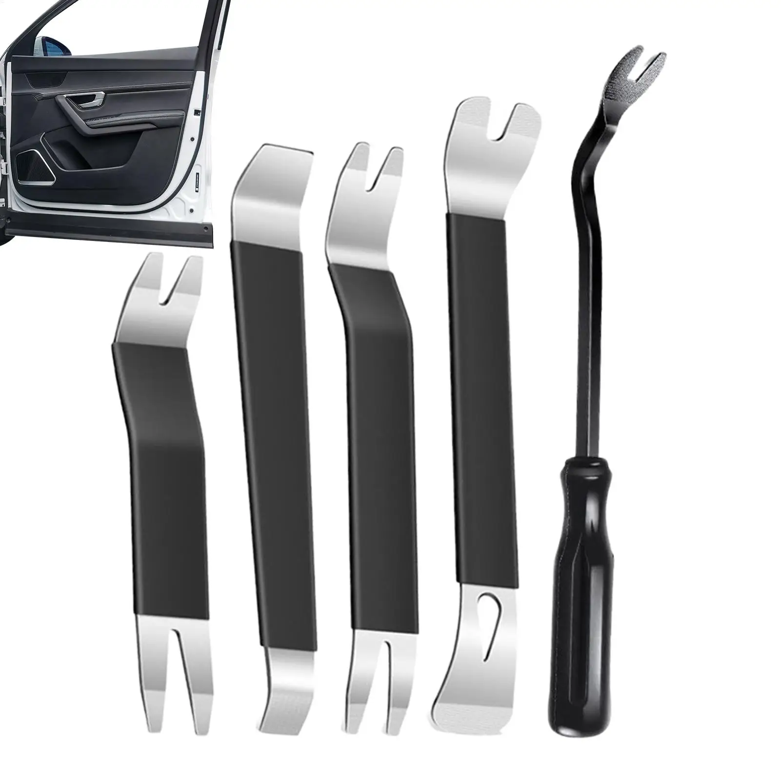 Car Panel Removal Tools 5 Pieces Heavy Duty Universal Interior Repair Kit Audio Dashboard Remover Pry Tool for Vehicle Dashboard
Car Panel Removal Tools 5 Pieces Heavy Duty Universal Interior Repair Kit Audio Dashboard Remover Pry Tool for Vehicle Dashboard