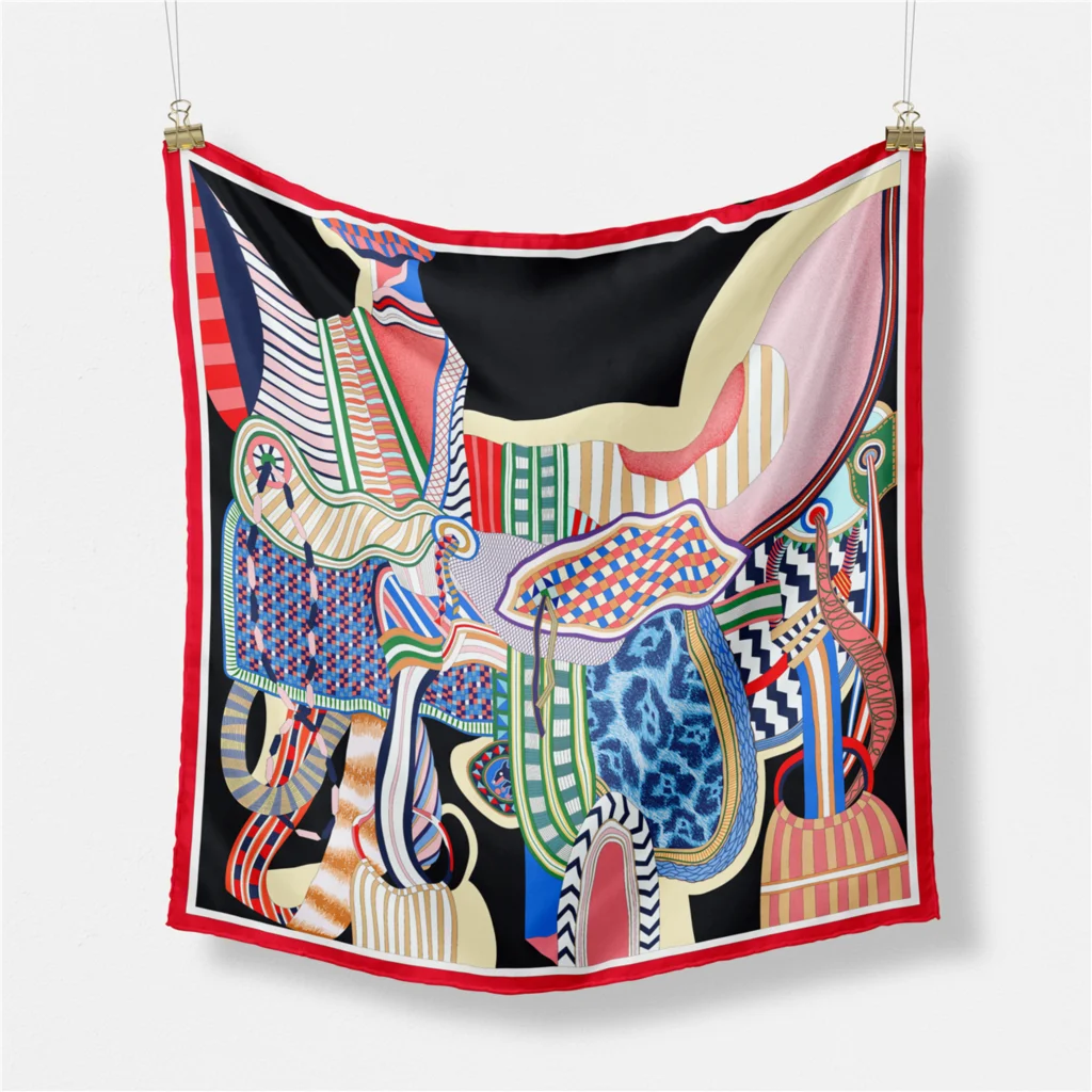 1pc Design Gorgeous Scarf Woman New Silk Scarf Women Bandana Luxury Headband Hijab Foulard Neckerchief
1pc Design Gorgeous Scarf Woman New Silk Scarf Women Bandana Luxury Headband Hijab Foulard Neckerchief