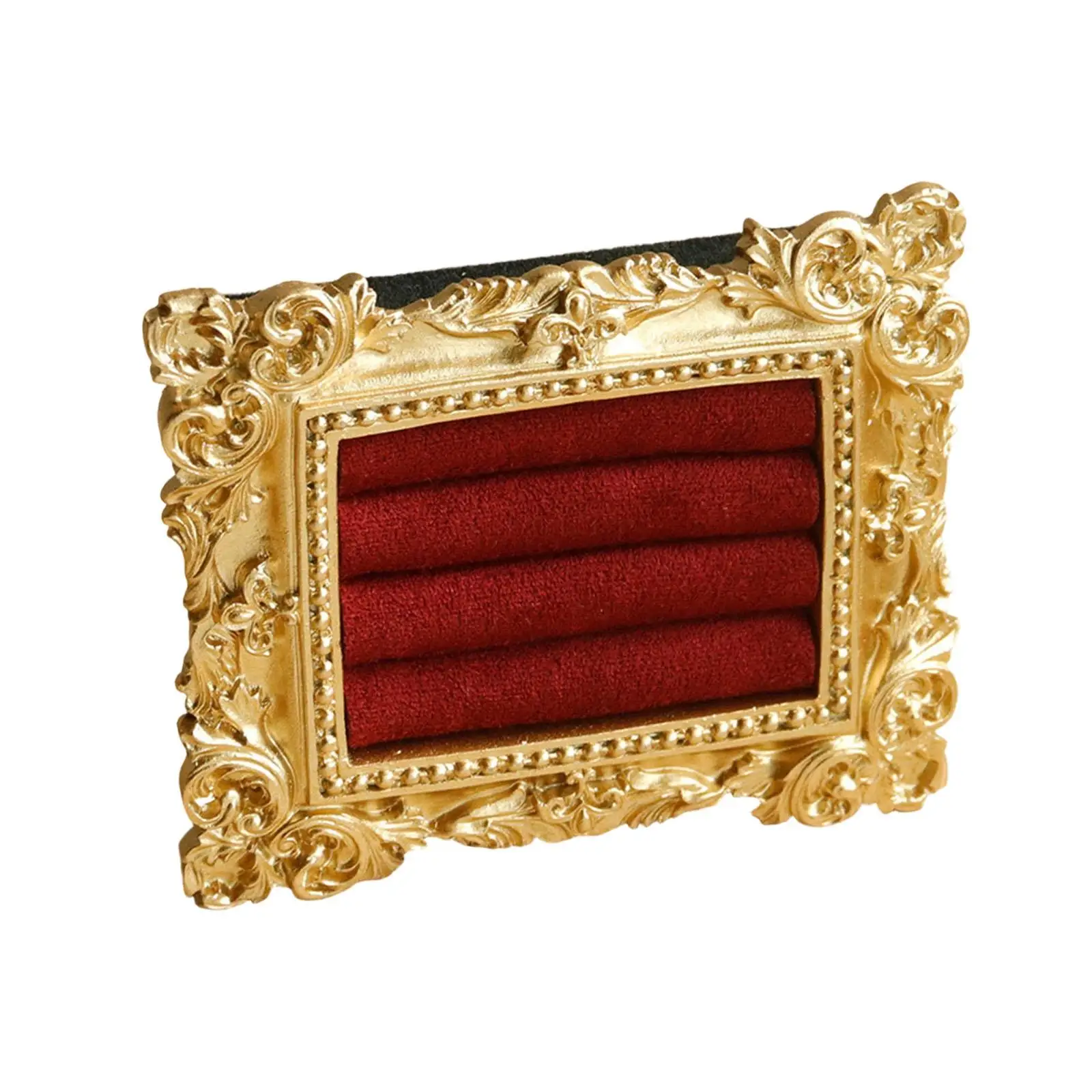Vintage Ring Display Stand Baroque Ring Holder Versatile Brooch Pins Organizer
Vintage Ring Display Stand Baroque Ring Holder Versatile Brooch Pins Organizer