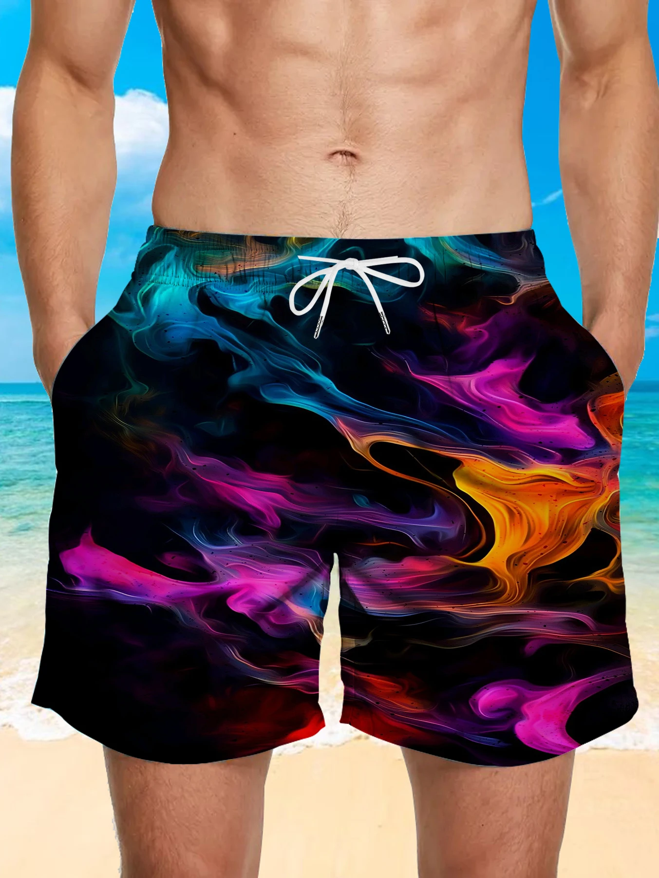 Men's Travel Friendly Shorts Casual Quick Dry Shorts for Vacation Beach Outdoor Activities
Men's Travel Friendly Shorts Casual Quick Dry Shorts for Vacation Beach Outdoor Activities