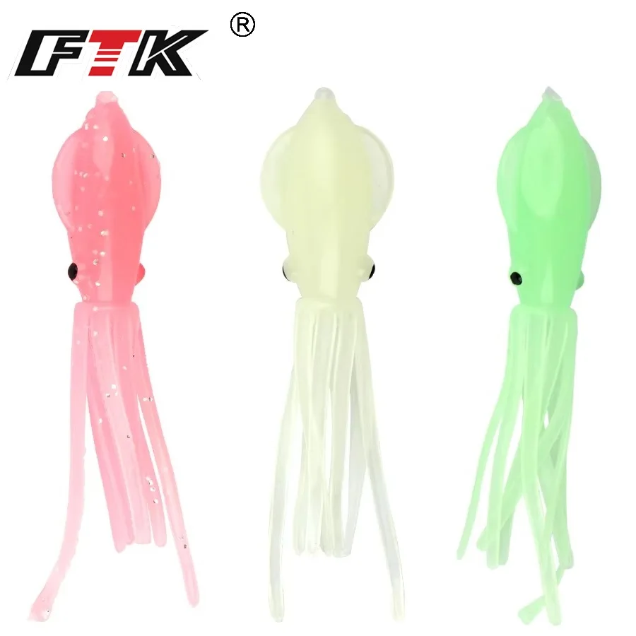 FTK 1-5 шт. приманки для кальмара, светящаяся приманка 8 см, 3D глаза, приманка для осьминога, мягкая искусственная приманка, аксессуары для морской рыбалки
FTK 1-5 шт. приманки для кальмара, светящаяся приманка 8 см, 3D глаза, приманка для осьминога, мягкая искусственная приманка, аксессуары для морской рыбалки