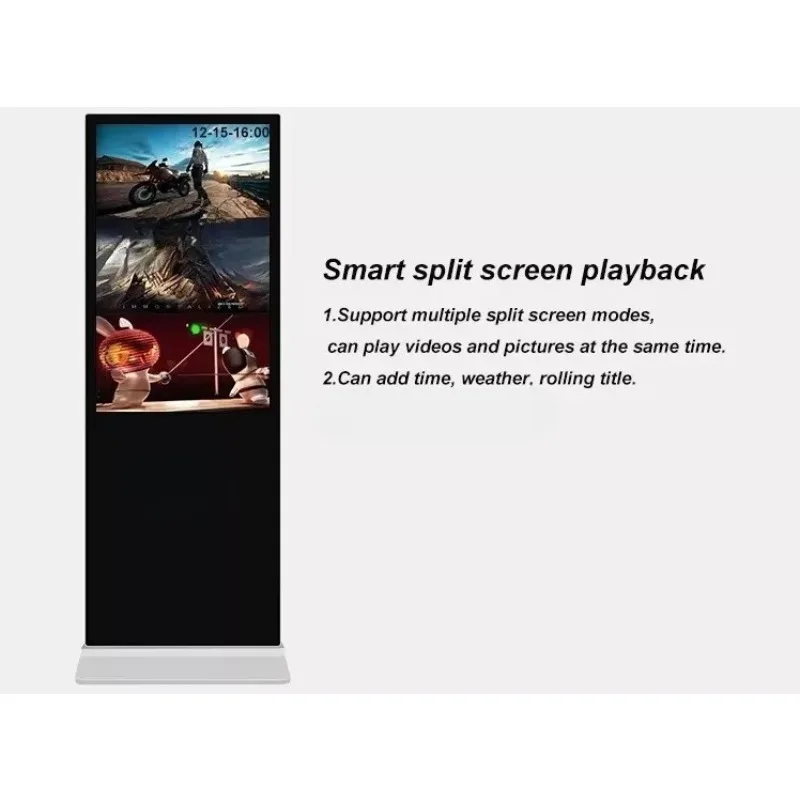 43-Inch Touch Control Indoor Digital Signage Floor-Standing Advertising Display Machine SDK Digital Poster Vertical
43-Inch Touch Control Indoor Digital Signage Floor-Standing Advertising Display Machine SDK Digital Poster Vertical