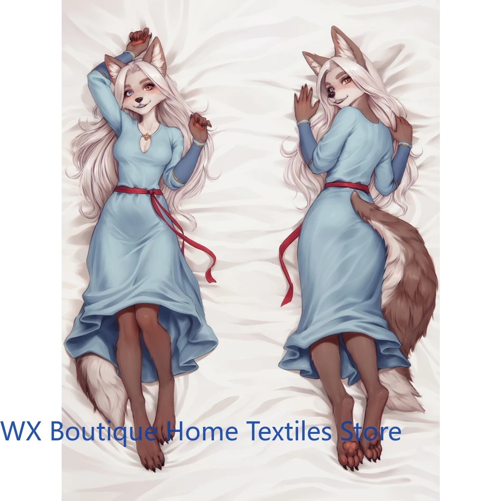 Наволочка Dakimakura Furry Fox с белыми волосами для девочек, аниме, наволочка для подушки
Наволочка Dakimakura Furry Fox с белыми волосами для девочек, аниме, наволочка для подушки