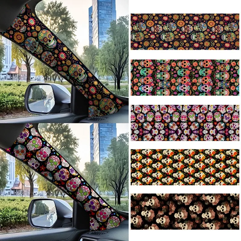 1PCS Halloween Skull Pattern Car Interior Wrap Embroidery Interior of Pillar Sticker General AB Pillar for Bmw E60 F30 F10 F20
1PCS Halloween Skull Pattern Car Interior Wrap Embroidery Interior of Pillar Sticker General AB Pillar for Bmw E60 F30 F10 F20