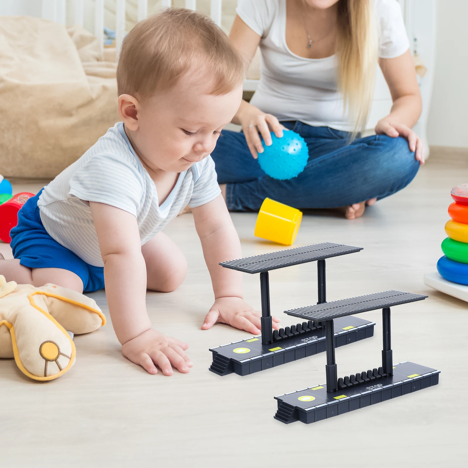 2pcs Train Station Platform Model Plastic DIY Crafts Kids Railway Scenery Simulation Games Playing Platform Toy
2pcs Train Station Platform Model Plastic DIY Crafts Kids Railway Scenery Simulation Games Playing Platform Toy