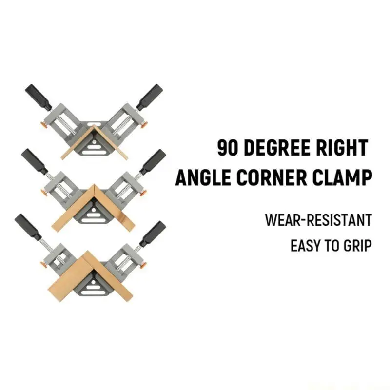 A2BE Clamp Double Handle 90° Aluminum Alloy Corner Clamp for Woodwork Clip Clamp Tool Woodworking
A2BE Clamp Double Handle 90° Aluminum Alloy Corner Clamp for Woodwork Clip Clamp Tool Woodworking