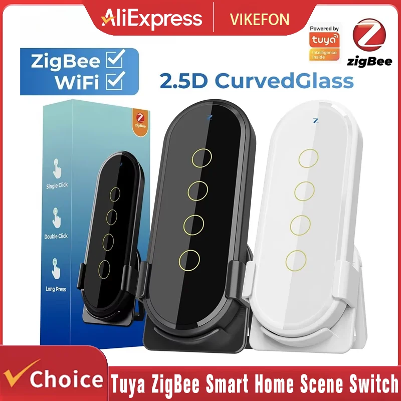 Беспроводной умный домашний переключатель сцен Tuya ZigBee, 4 группы 12, сенсорный выключатель сцен, дистанционное управление, приложение Smart Life
Беспроводной умный домашний переключатель сцен Tuya ZigBee, 4 группы 12, сенсорный выключатель сцен, дистанционное управление, приложение Smart Life