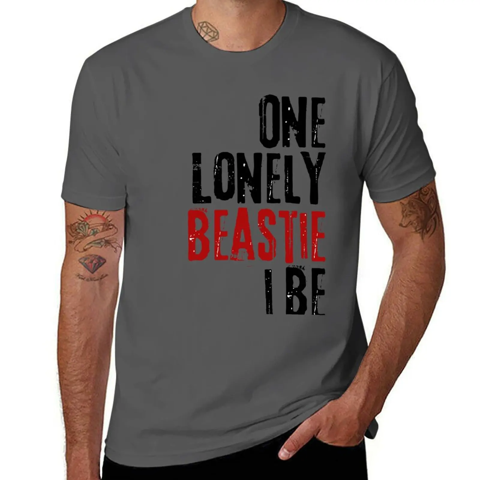 One lonely beastie I be. - Rap Lyrics 2 T-Shirt oversized t shirt blue archive oversize t-shirts man funny t shirts men
One lonely beastie I be. - Rap Lyrics 2 T-Shirt oversized t shirt blue archive oversize t-shirts man funny t shirts men