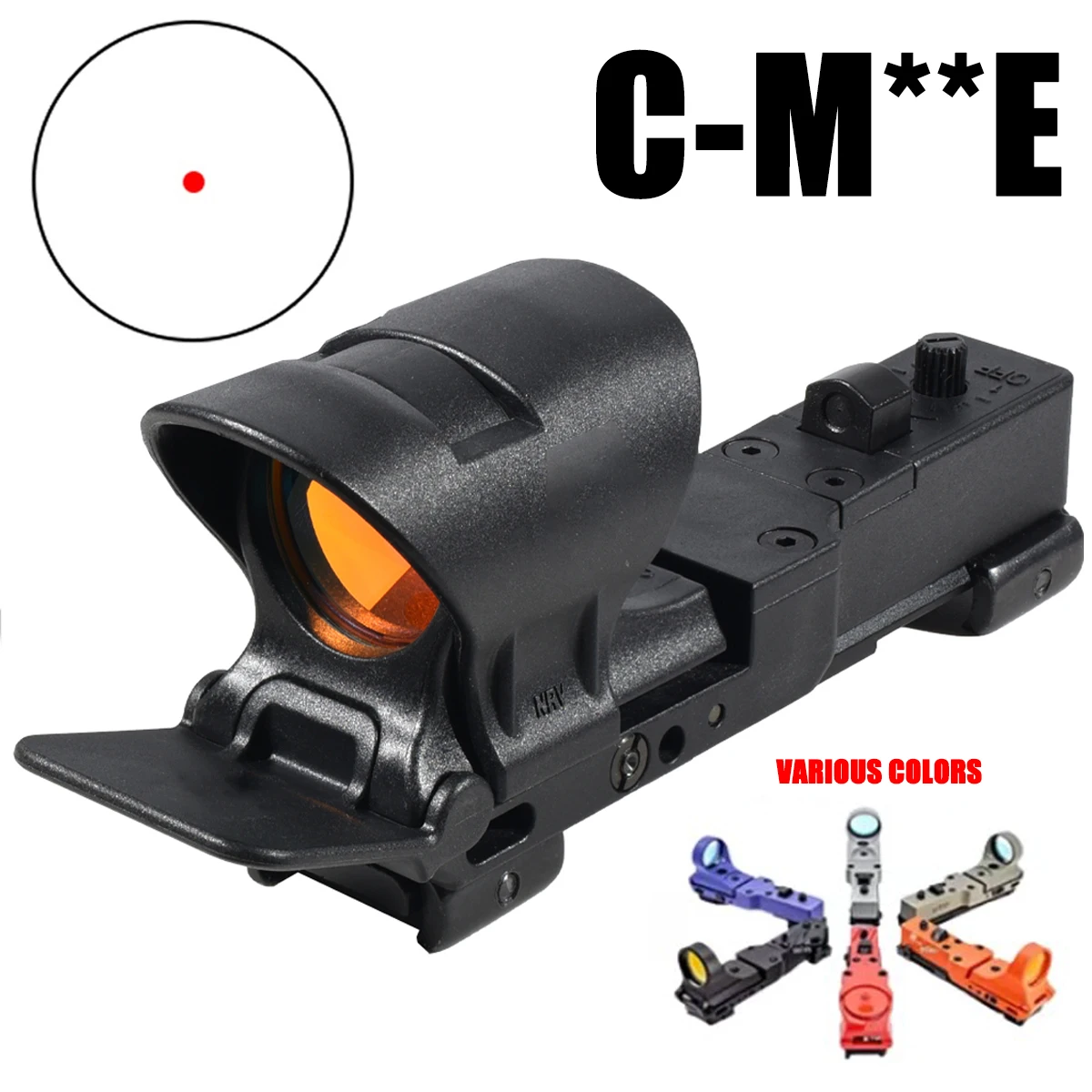 C-More Red Dot Sight 4 MOA Tactical Hunting Riflescope with Protective Cover for Competitive Activity Collimator Optics Sight
C-More Red Dot Sight 4 MOA Tactical Hunting Riflescope with Protective Cover for Competitive Activity Collimator Optics Sight