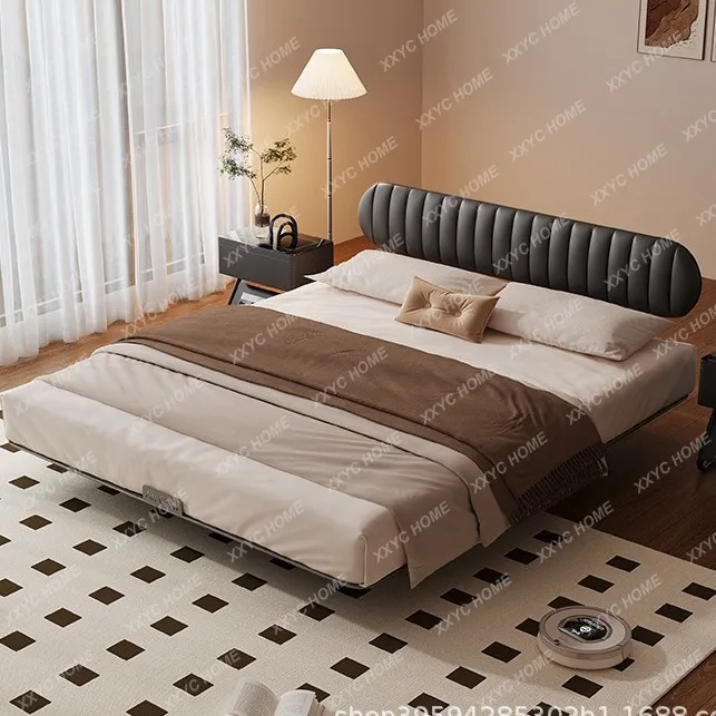 DD Carbon Steel Wrought Iron Bed Modern Simple Master Bedroom Double Bed Bread Bed
DD Carbon Steel Wrought Iron Bed Modern Simple Master Bedroom Double Bed Bread Bed