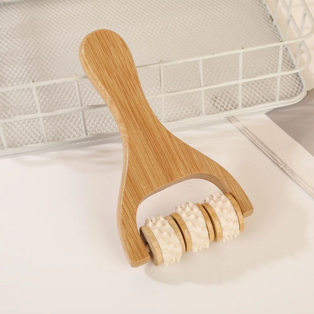 1 Wooden Massager, Portable Hand-Held Shoulder and Neck Roller Massage Tool for Acupoints
1 Wooden Massager, Portable Hand-Held Shoulder and Neck Roller Massage Tool for Acupoints