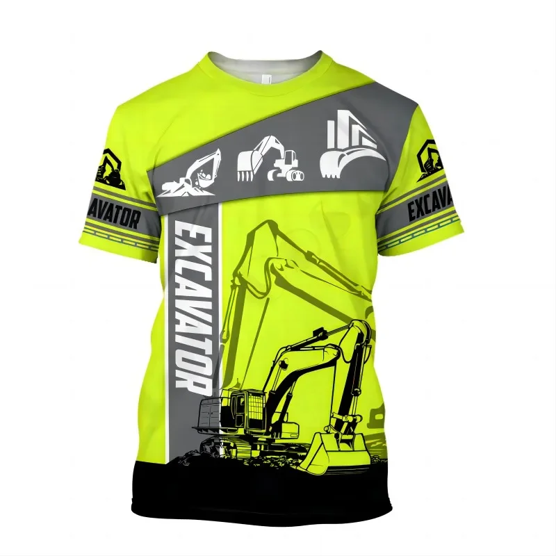 Summer Fridays HD Digital Excavator 3D Print Quick Drying Breathable Sport Men's Plus Size T-shirt Camiseta Deportiva Hombre
Summer Fridays HD Digital Excavator 3D Print Quick Drying Breathable Sport Men's Plus Size T-shirt Camiseta Deportiva Hombre